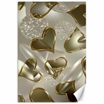   Golden hearts Canvas 20  x 30  19.62 x28.9  Canvas - 1