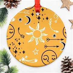 Pattern Mystic Color2 Ornament (round) by alllovelyideas