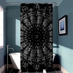 Gothic Mandala Shower Curtain 36  X 72  (stall)  by MRNStudios