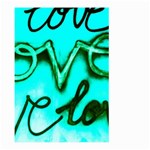  Graffiti Love Large Garden Flag (Two Sides) Back