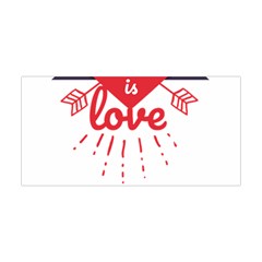 All You Need Is Love Yoga Headband by DinzDas