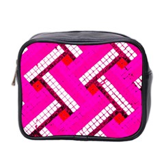 Pop Art Mosaic Mini Toiletries Bag (two Sides) by essentialimage365