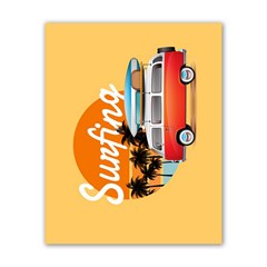 Summer Surfing Poster 16  X 20 