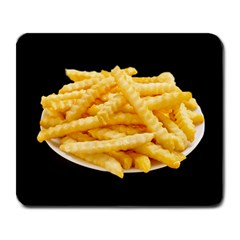 French Fries Large Mousepads by snackkingdom