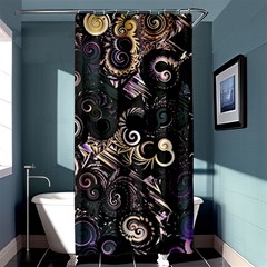 Whirligig Shower Curtain 36  X 72  (stall)  by MRNStudios