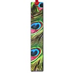 Peacock-feathers-plumage-pattern Large Book Marks Front