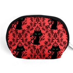 Cat Pattern Accessory Pouch (medium) by NerdySparkleGoth