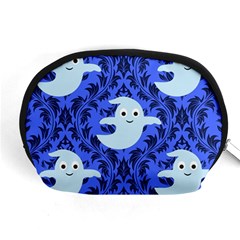 Ghost Pattern Accessory Pouch (medium) by NerdySparkleGoth