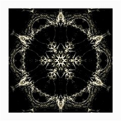 Bnw Mandala Medium Glasses Cloth by MRNStudios