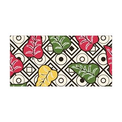 Leaves Foliage Batik Seamless Yoga Headband by Amaryn4rt