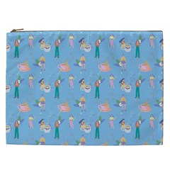 Beautiful Girls With Drinks Cosmetic Bag (xxl) by SychEva