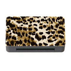 Leopard-print 2 Memory Card Reader With Cf by skindeep