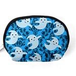 Halloween Ghosts Accessory Pouch (Medium) Back