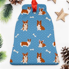 Cute Corgi Dogs Ornament (bell) by SychEva