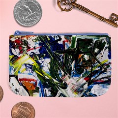 Snow In A City-1-1 Large Coin Purse by bestdesignintheworld