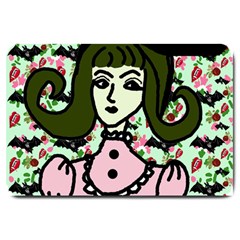 Wicked Witch Wall Large Doormat  by snowwhitegirl