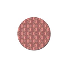 Flowers Pattern Golf Ball Marker by Sparkle