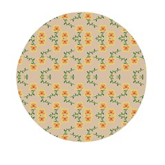 Flowers Pattern Mini Round Pill Box (pack Of 5) by Sparkle