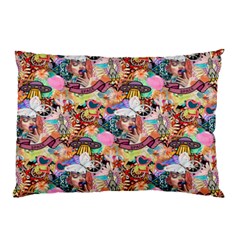 Retro Color Pillow Case (two Sides) by Sparkle