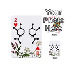 Chirality Playing Cards 54 Designs (Mini) Front - Heart2