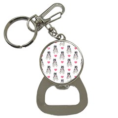 Little Husky With Hearts Bottle Opener Key Chain by SychEva