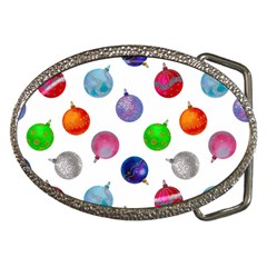 Christmas Balls Belt Buckles by SychEva