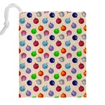 Christmas Balls Drawstring Pouch (5XL) Back