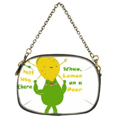 Lemon Over Pear Chain Purse (one Side) by LemonPear