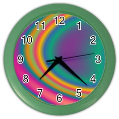 Gradientcolors Color Wall Clock by Sparkle