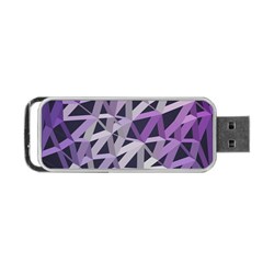 3d Lovely Geo Lines  Iv Portable Usb Flash (one Side) by Uniqued