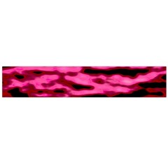 Rose  Waves Abstract Series No2 Large Flano Scarf  by DimitriosArt