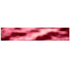 Pink  Waves Flow Series 5 Large Flano Scarf  by DimitriosArt