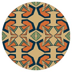 Abstract Pattern Geometric Backgrounds   Round Trivet by Eskimos