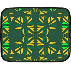 Abstract Pattern Geometric Backgrounds   Fleece Blanket (mini) by Eskimos