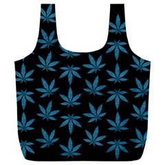 Weed Pattern Full Print Recycle Bag (xxl) by Valentinaart