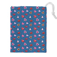 Sweet Hearts Drawstring Pouch (5xl) by SychEva