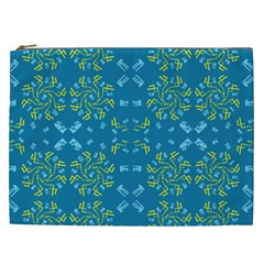 Abstract Pattern Geometric Backgrounds   Cosmetic Bag (xxl) by Eskimos