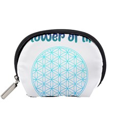 Flower Of Life  Accessory Pouch (small) by tony4urban