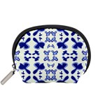 Abstract pattern geometric backgrounds   Accessory Pouch (Small) Front