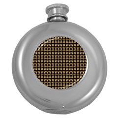 Olimedblk Round Hip Flask (5 Oz) by violetheavensky