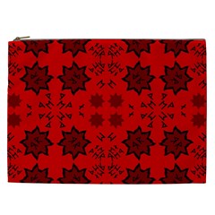 Abstract Pattern Geometric Backgrounds   Cosmetic Bag (xxl) by Eskimos