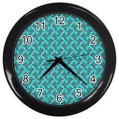 Digital Illusion Wall Clock (black) by Sparkle