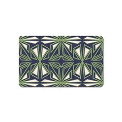 Abstract Pattern Geometric Backgrounds Magnet (name Card) by Eskimos