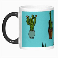 Succulents Teal Back Morph Mug