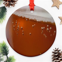 Bubble Beer Ornament (round) by artworkshop