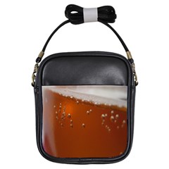 Bubble Beer Girls Sling Bag by artworkshop