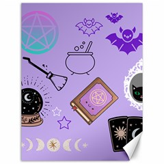 Pastel Goth Witch Purple Canvas 12  X 16  by NerdySparkleGoth