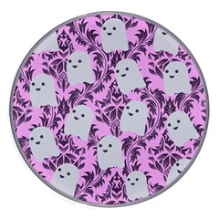 Pink Ghosts Wireless Charger by NerdySparkleGoth