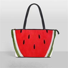 Watermelon Pillow Fluffy Classic Shoulder Handbag by artworkshop