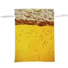 Beer-bubbles-jeremy-hudson  Lightweight Drawstring Pouch (xl) by nate14shop